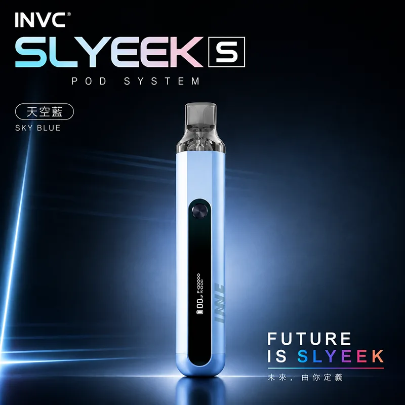 INVC Slyeek S 斯萊克二代 Omari-o 注油式主機套裝 INVC Slyeek S 斯萊克二代 Omari-o 注油式主機 天空藍