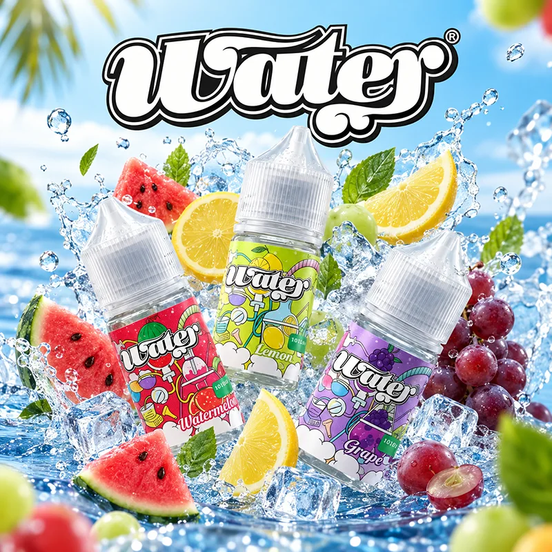 WATER 瓦特煙油 30ML/35MG 15種口味 WATER 瓦特煙油 30ML/35MG